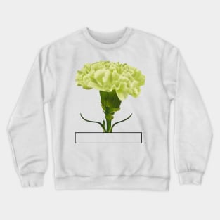 Green Carnation Crewneck Sweatshirt